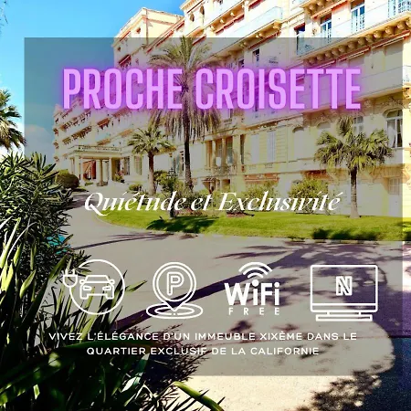 Studiocalifornia-parking-plages 15 Min Walk * Cannes