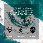 Studiocalifornia-parking-plages 15 Min Walk Lägenhet
