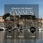Studiocalifornia-parking-plages 15 Min Walk Cannes